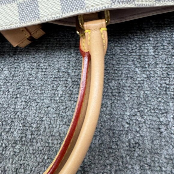 Louis Vuitton Girolata White Damier Azur Canvas Satchel Bag fbcco1325-102125 - Picture 12 of 16